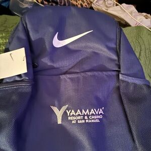 Nike Purple Backpack with Yaamava' Branding